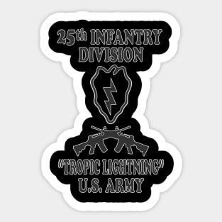 25th Infantry Division Sticker